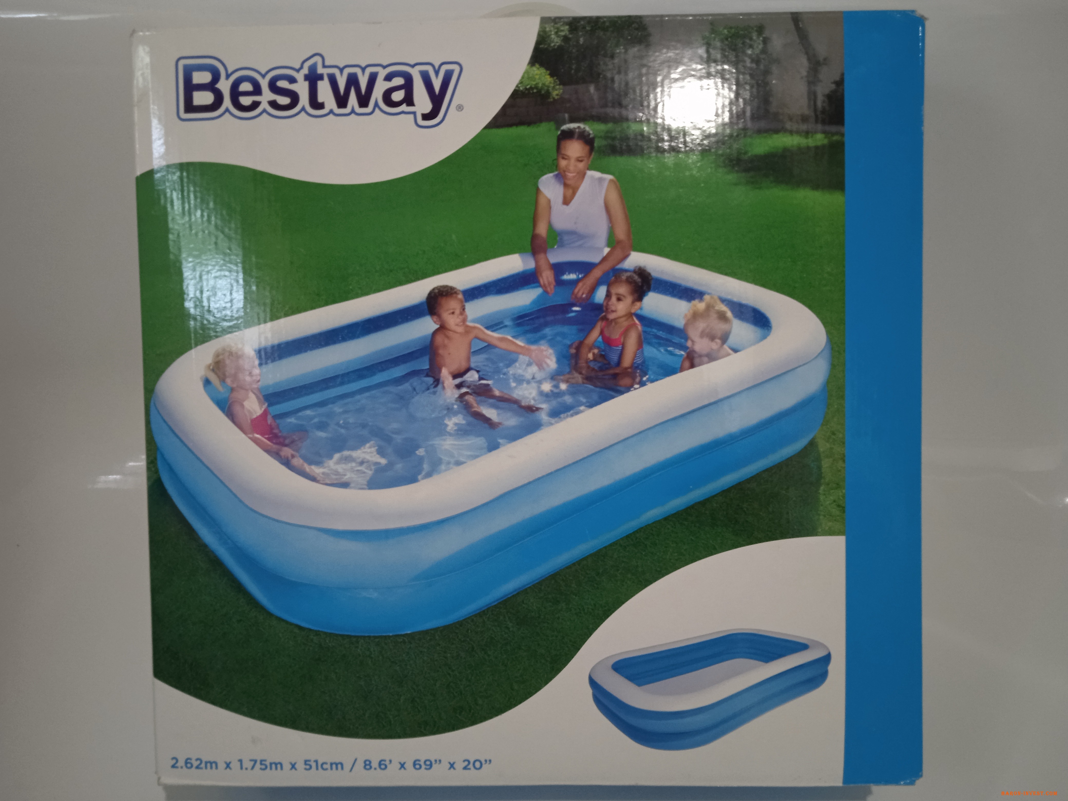 Басейн Bestway 2.62м*1.75м*51см. Новий